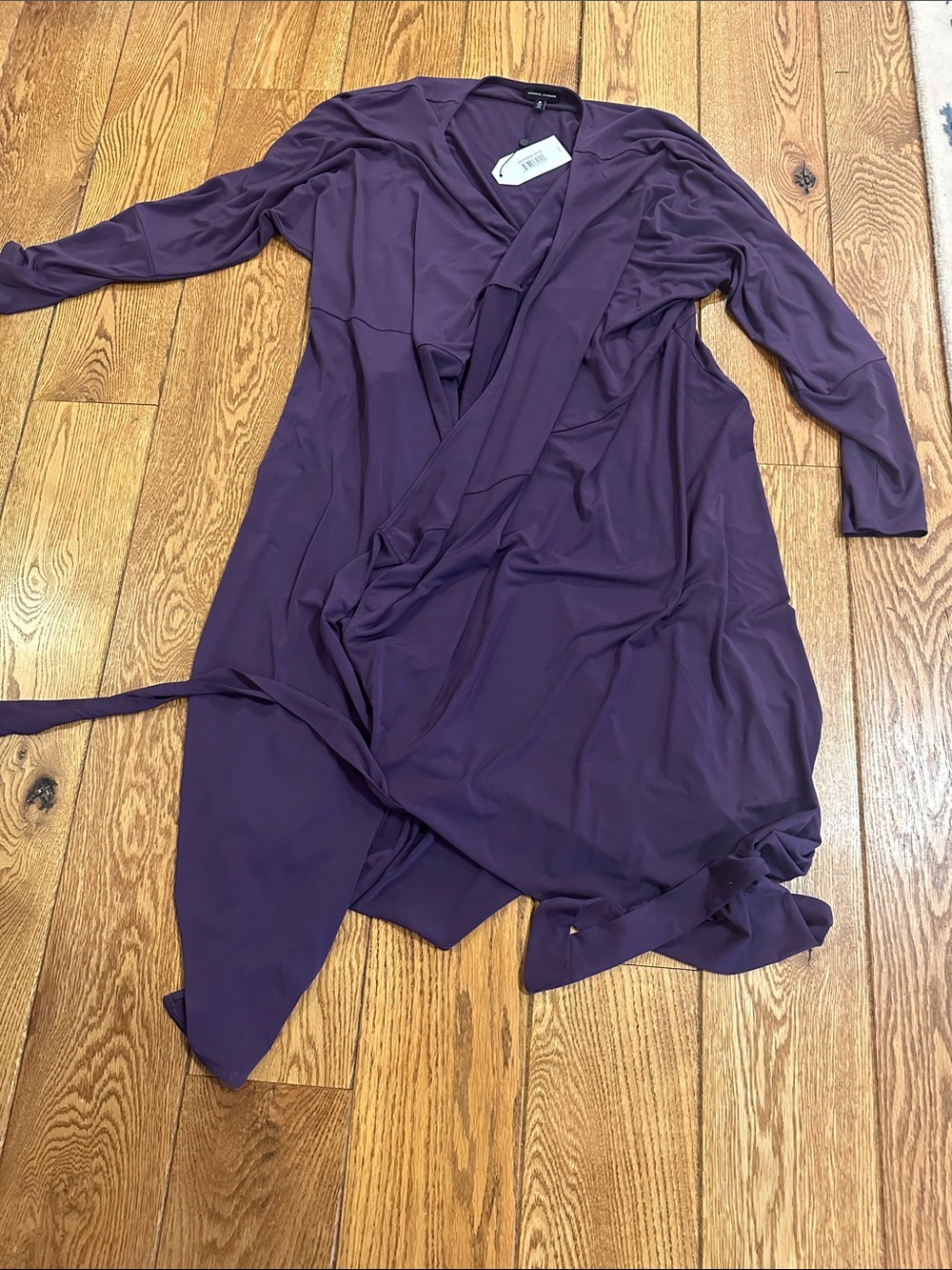 Purple Wrap Dress